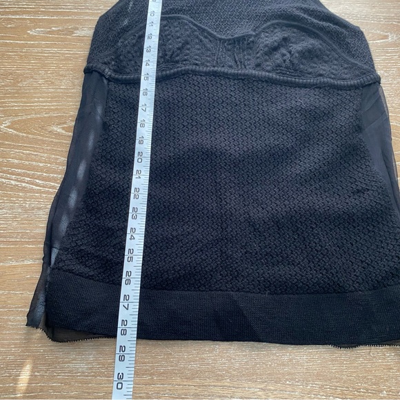 Max Azria Witchy Dark Romantic Sleeveless Cashmere Wool Silk Women’s Size Large - Picture 5 of 17